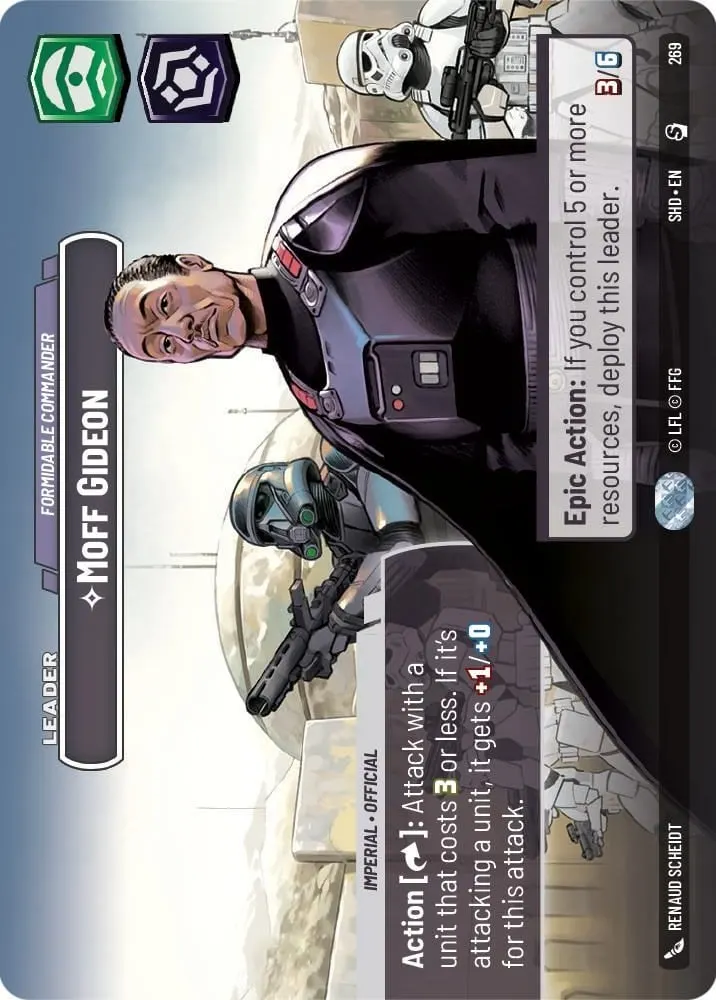 Moff Gideon - Formidable Commander