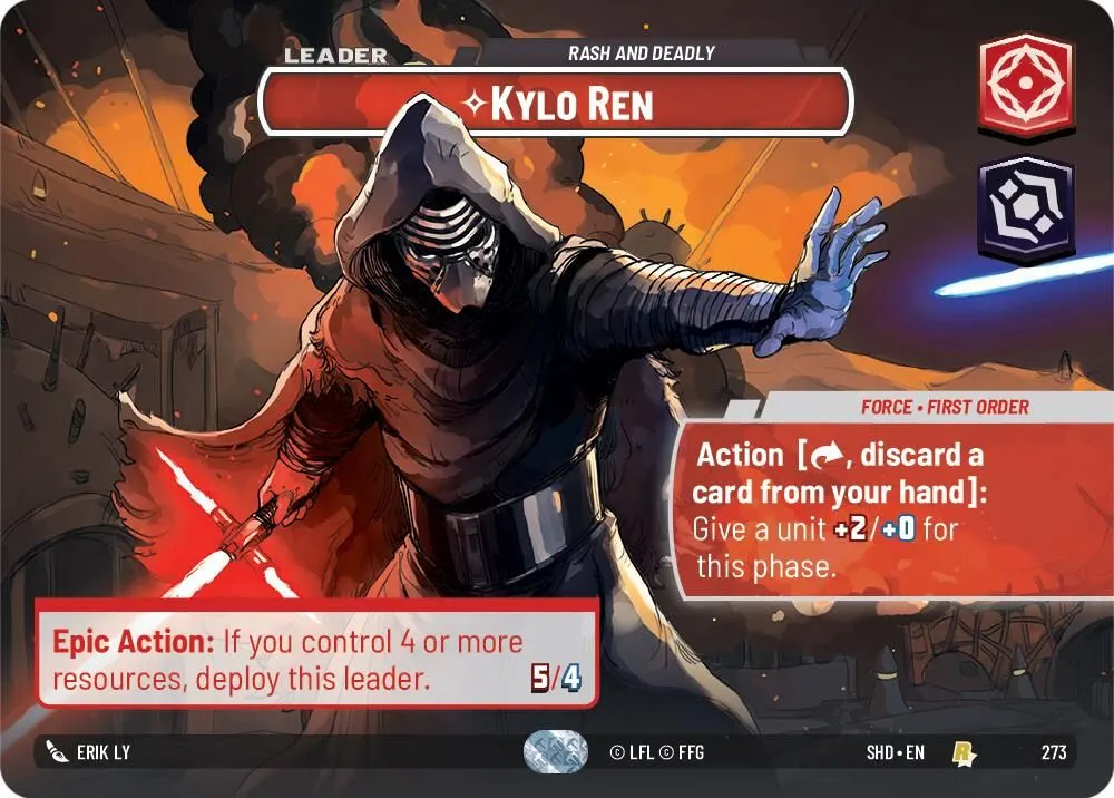 Kylo Ren - Rash and Deadly