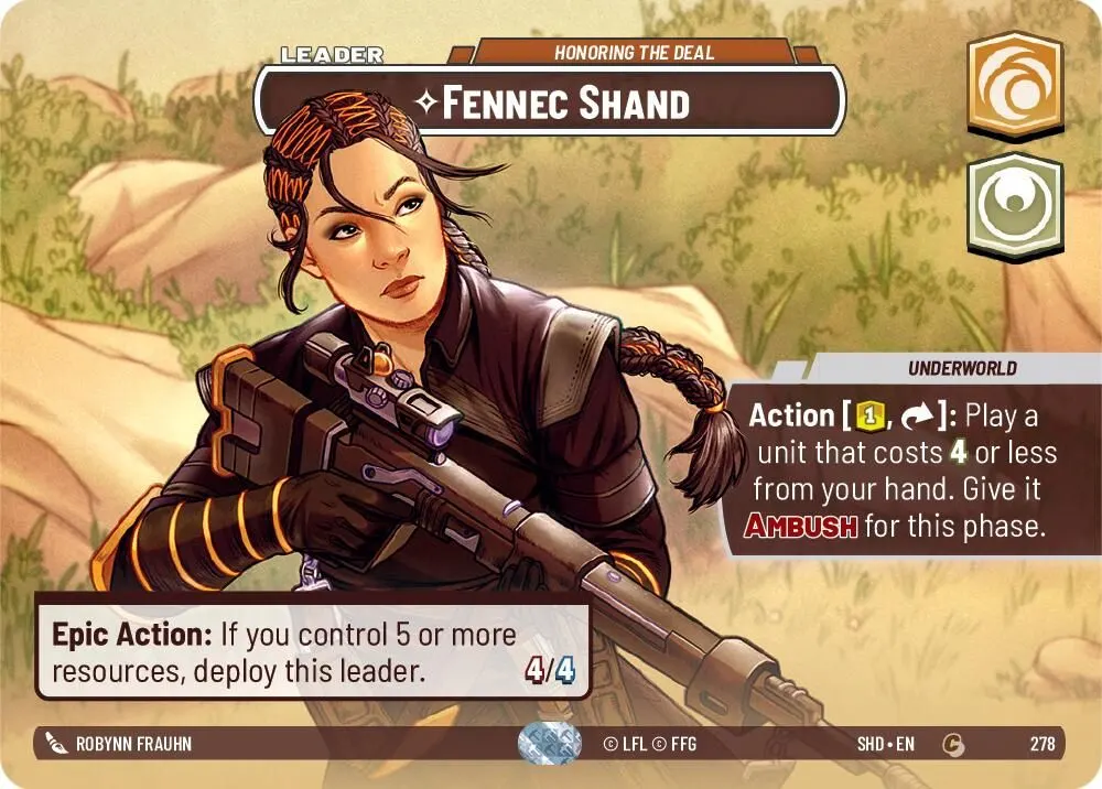 Fennec Shand - Honoring the Deal