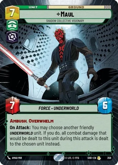 Maul - Shadow Collective Visionary