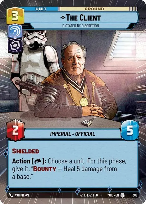 The Client - Dictated by Discretion