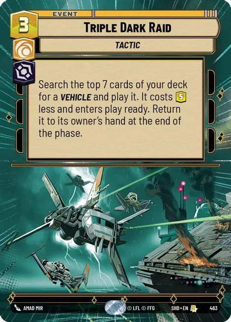 Triple Dark Raid
