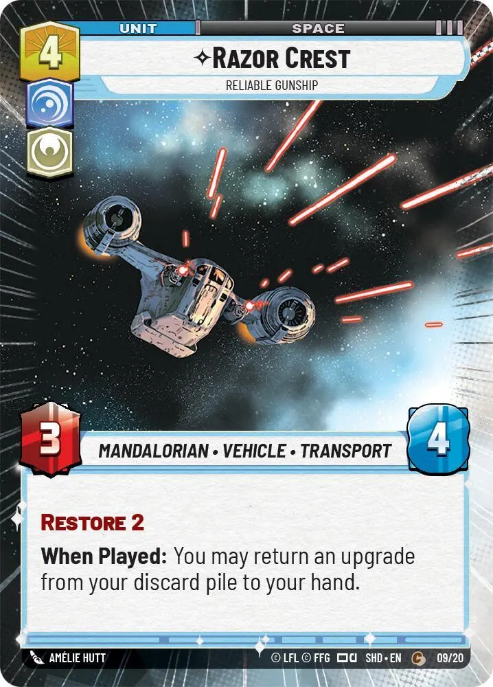 Razor Crest - Reliable Gunship