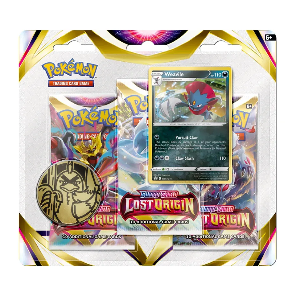 Lost Origin | Weavile 3-Pack Blister