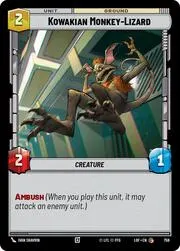 Kowakian Monkey-Lizard
