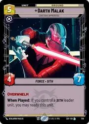 Darth Malak - Covetous Apprentice