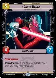 Darth Malak - Covetous Apprentice