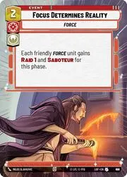 Focus Determines Reality