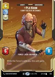 Plo Koon - I Dont Believe in Chance