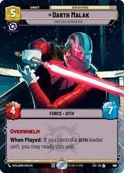 Darth Malak - Covetous Apprentice