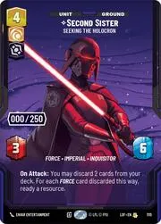 Second Sister - Seeking the Holocron