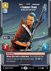 Chirrut Imwe - Blind, but not Deaf