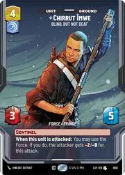 Chirrut Imwe - Blind, but not Deaf