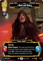 Baylan Skoll - Enigmatic Master
