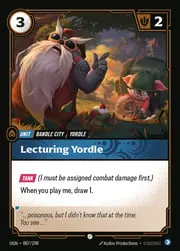 Lecturing Yordle