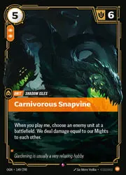 Carnivorous Snapvine