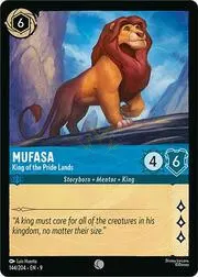 Mufasa - King of the Pride Lands