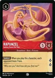 Rapunzel - Letting Down Her Hair
