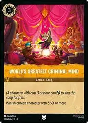 World's Greatest Criminal Mind