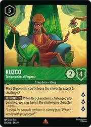 Kuzco - Temperamental Emperor