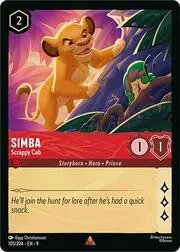 Simba - Scrappy Cub