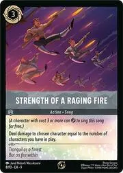 Strength of a Raging Fire