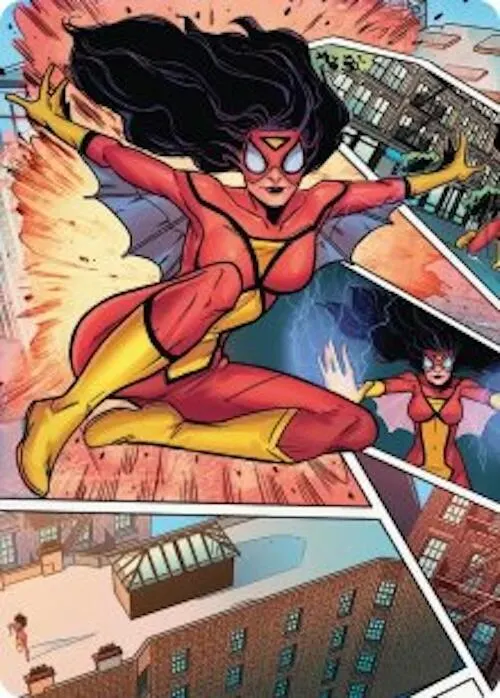 Art Series: Spider-Woman, Stunning Savior