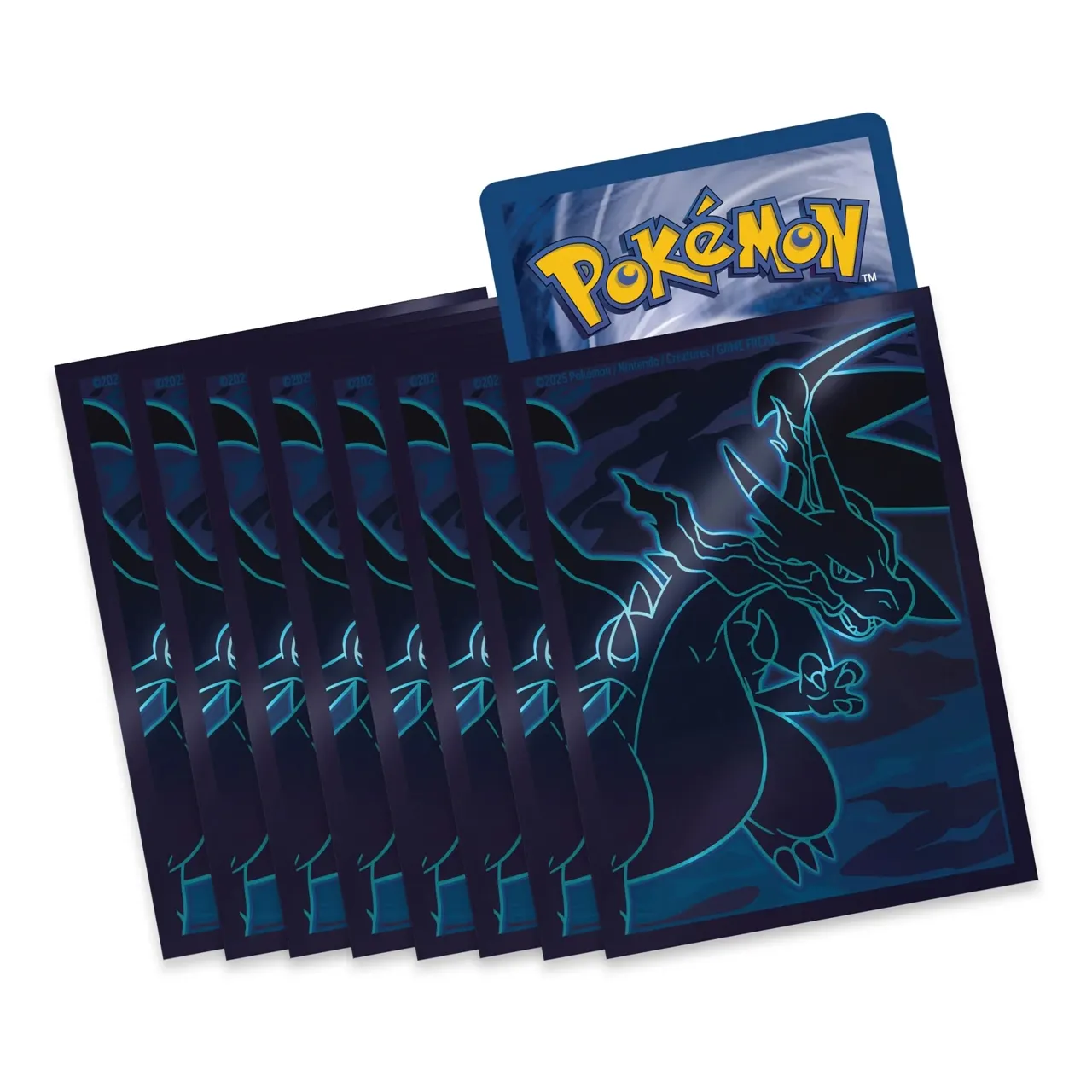 Phantasmal Flames: Charizard X Sleeves