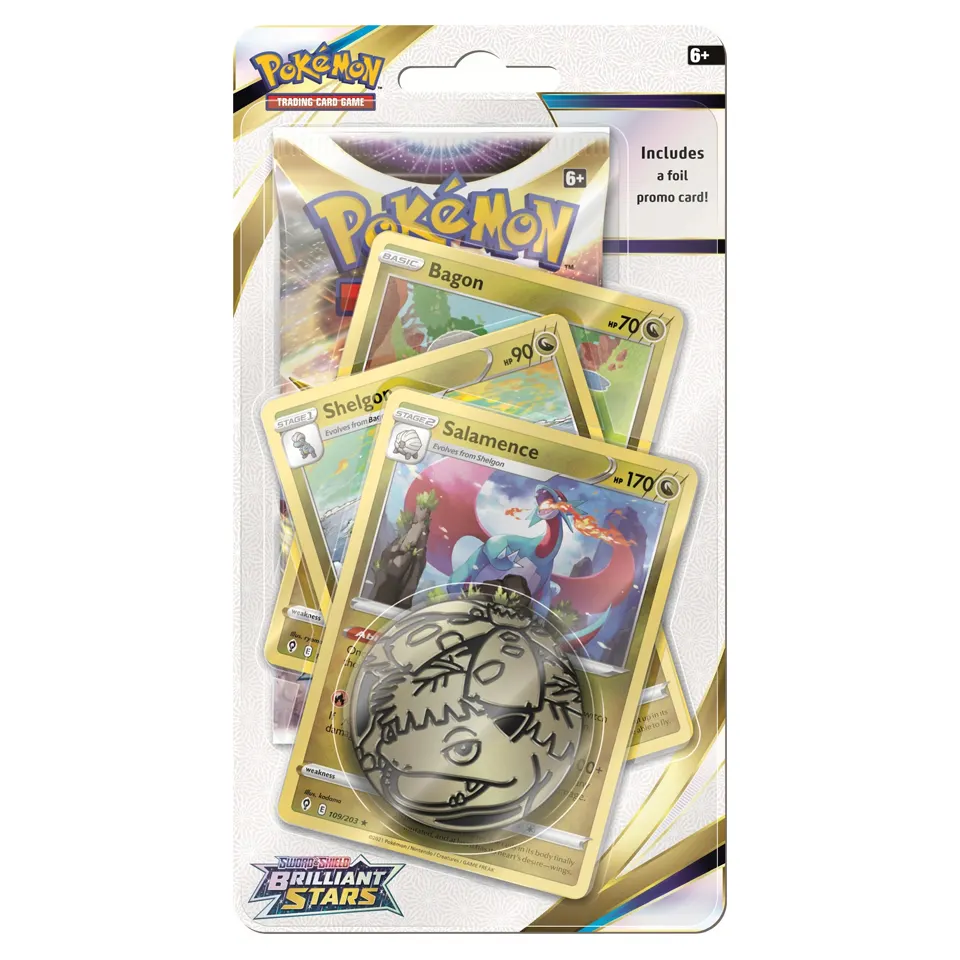 Brilliant Stars: Salamence Premium Checklane Blister