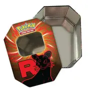 Empty Team Rocket's Persian ex Tin