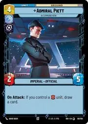 Admiral Piett - In Command Now