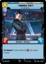 Admiral Piett - In Command Now