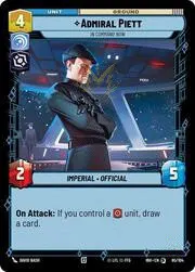 Admiral Piett - In Command Now