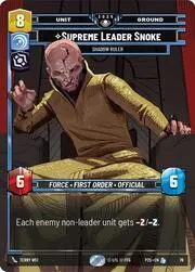 Supreme Leader Snoke - Shadow Ruler