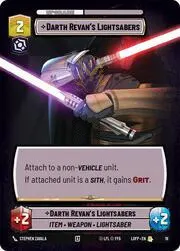 Darth Revan's Lightsabers