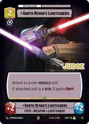 Darth Revan's Lightsabers