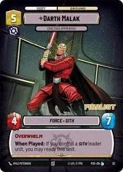 Darth Malak - Covetous Apprentice