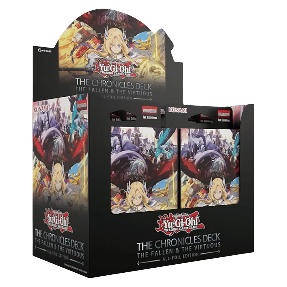 THE CHRONICLES DECK: The Fallen & The Virtuous (All-Foil Edition) Display