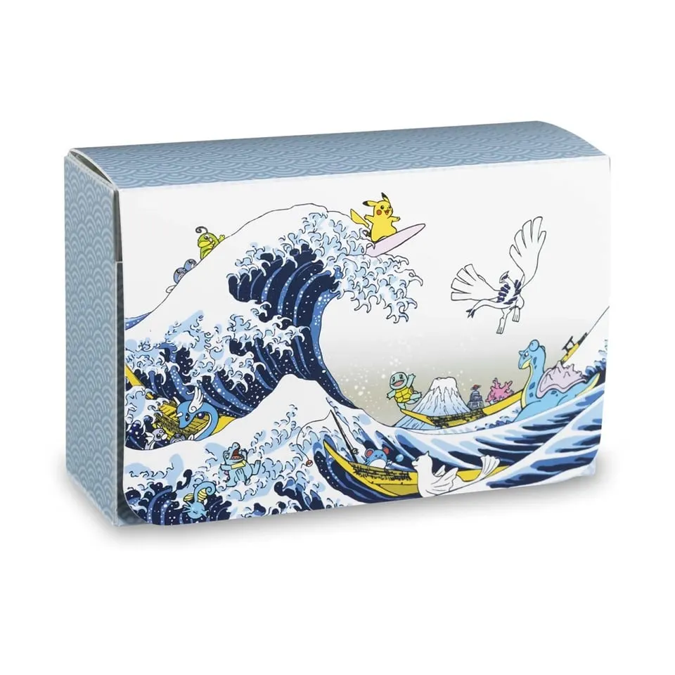 Great Wave Pikachu & Friends Double Deck Box