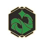 "Emerald Ink" Pin