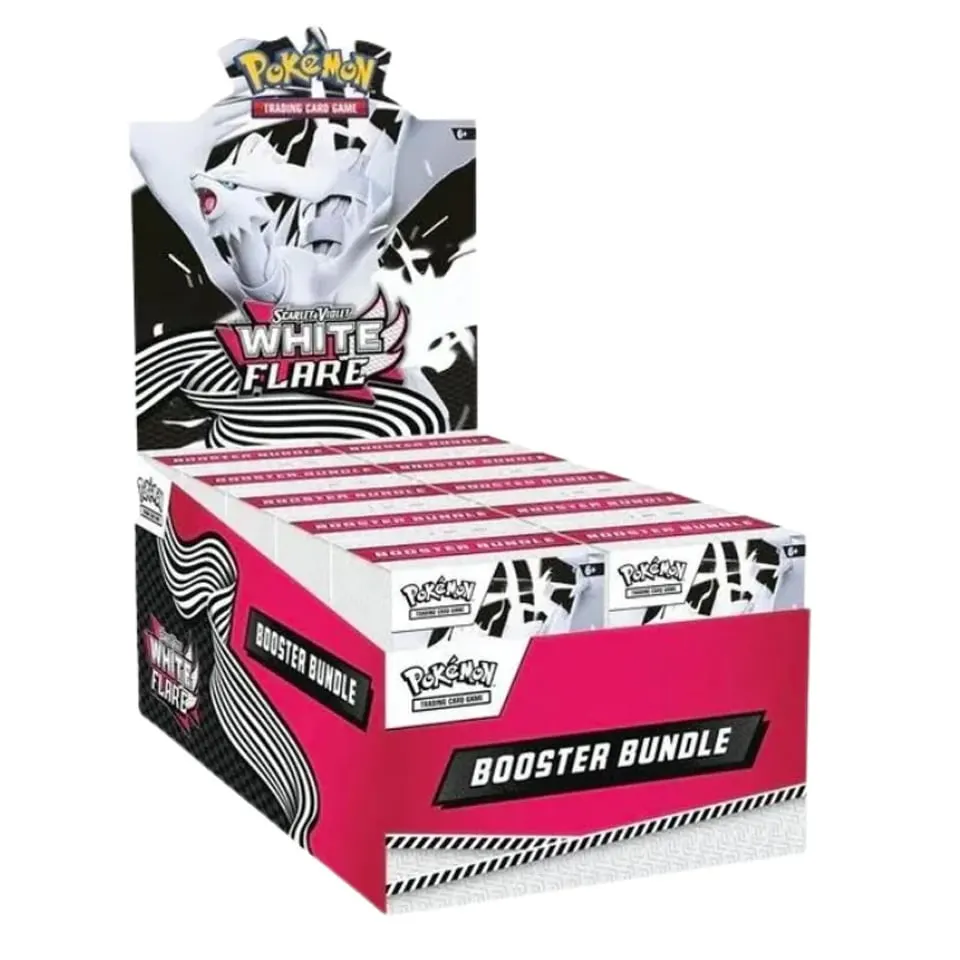 White Flare Booster Bundle Display