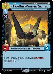 Kylo Rens Command Shuttle - Icon of Authority