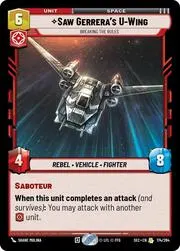 Saw Gerreras U-Wing - Breaking the Rules