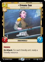 Synara San - Harboring a Secret