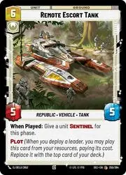 Remote Escort Tank