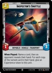 Inspectors Shuttle
