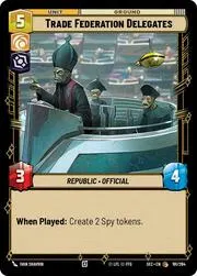 Trade Federation Delegates