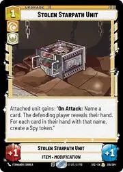 Stolen Starpath Unit