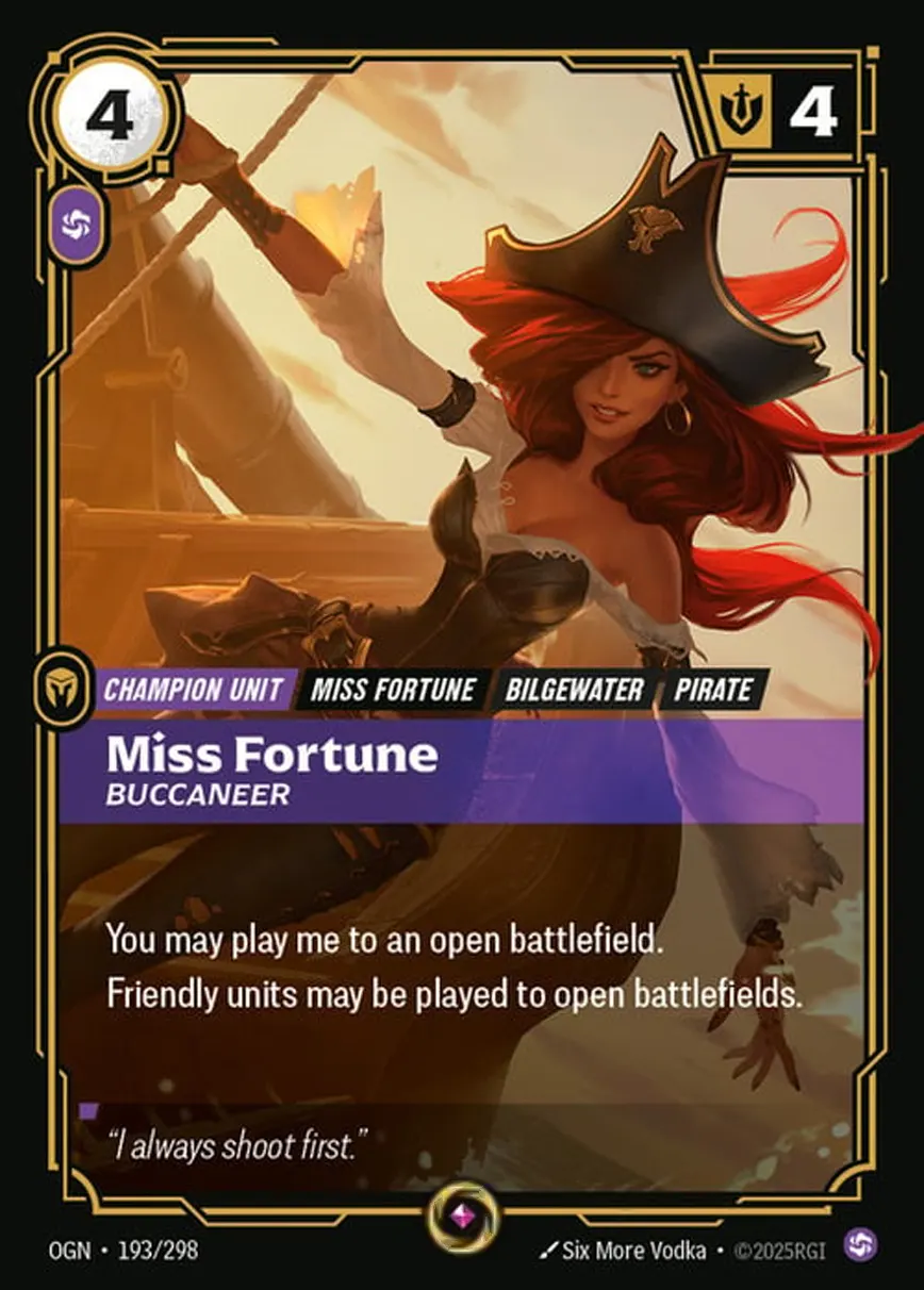 Miss Fortune - Buccaneer