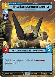 Kylo Rens Command Shuttle - Icon of Authority
